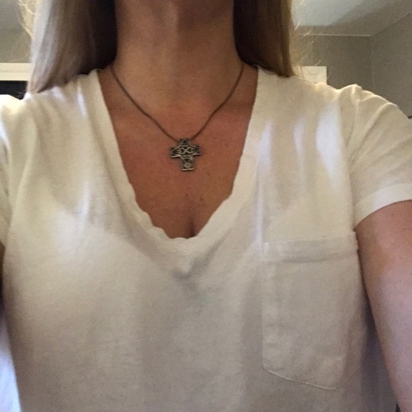 Silver pendant crucifix cross pendant - Picture 4 of 4